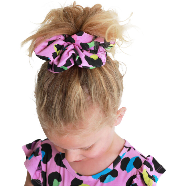 Electric Leopard Oversized Scrunchie