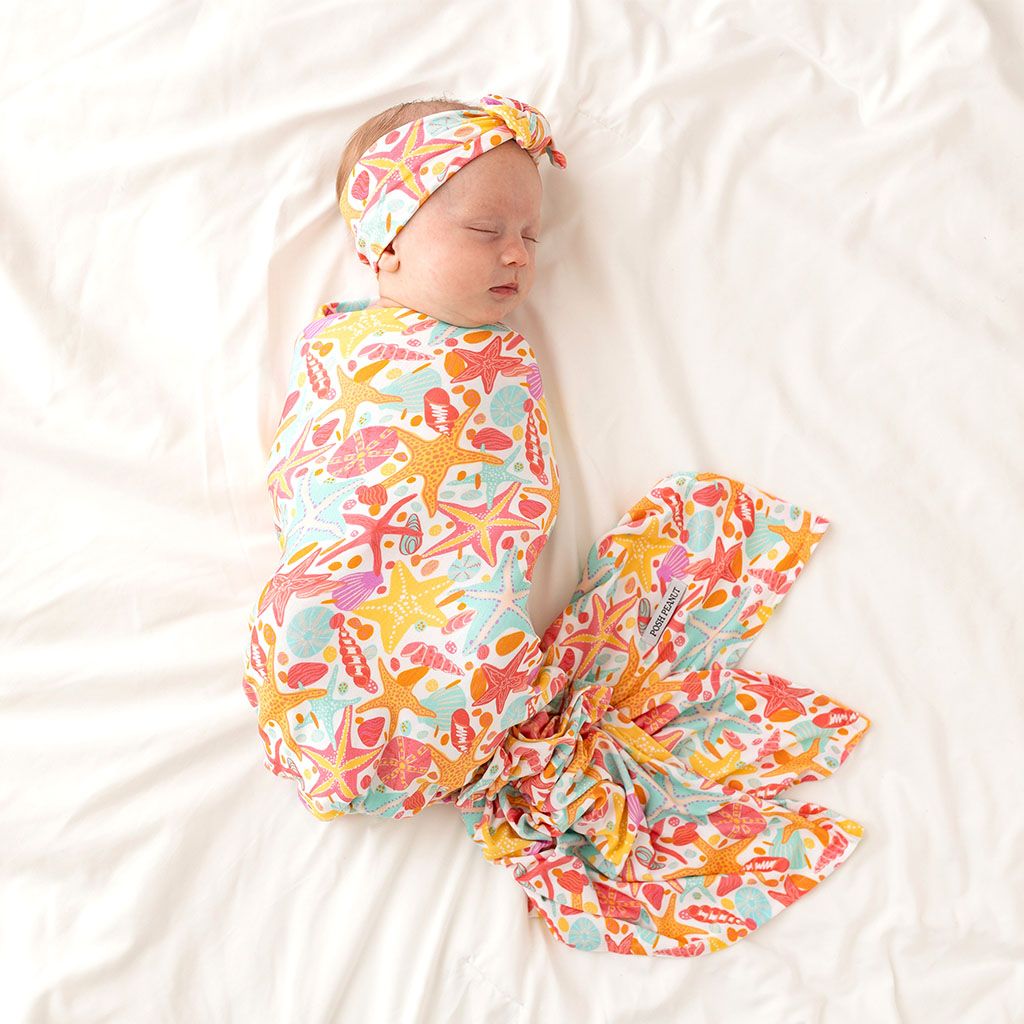 Sandy Swaddle and Headwrap