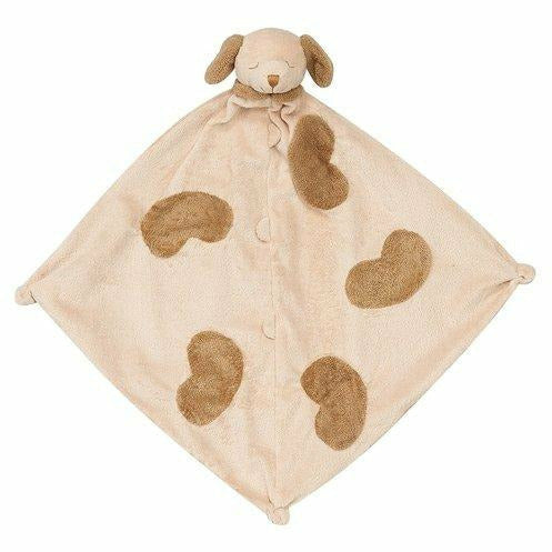 brown puppy blankie