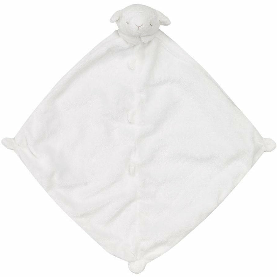 white lamb blankie