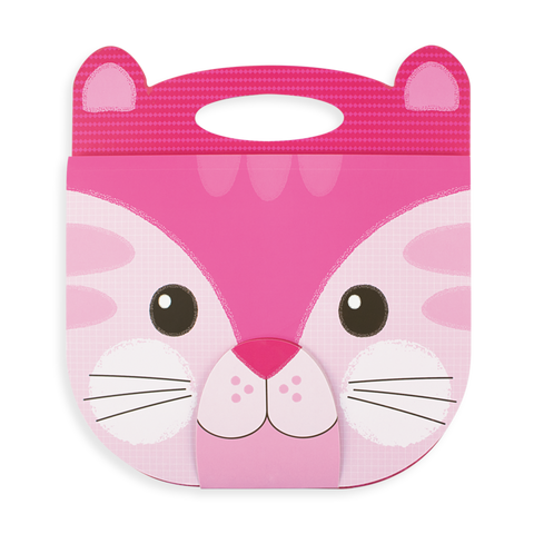 pink cat sketchbook