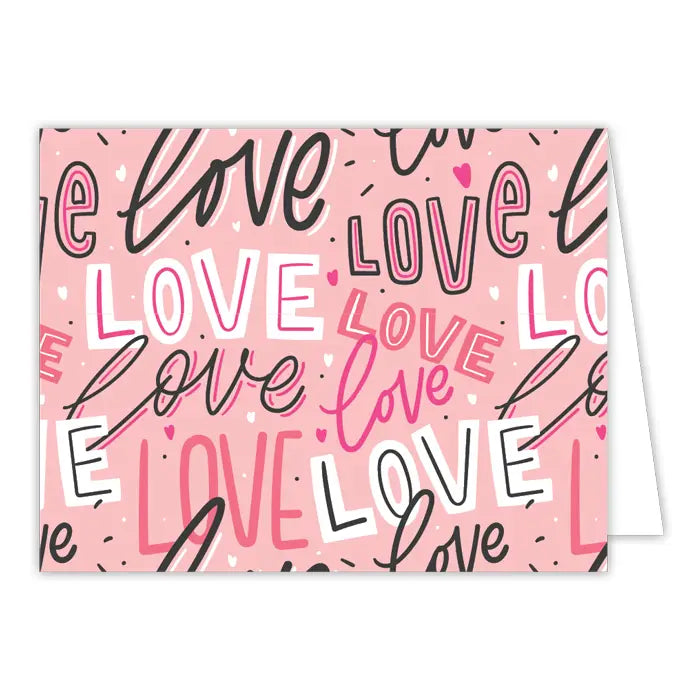 Love, Love, Love Greeting Card