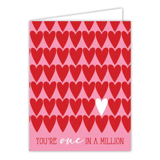 You're One in  a Million Greeting Card