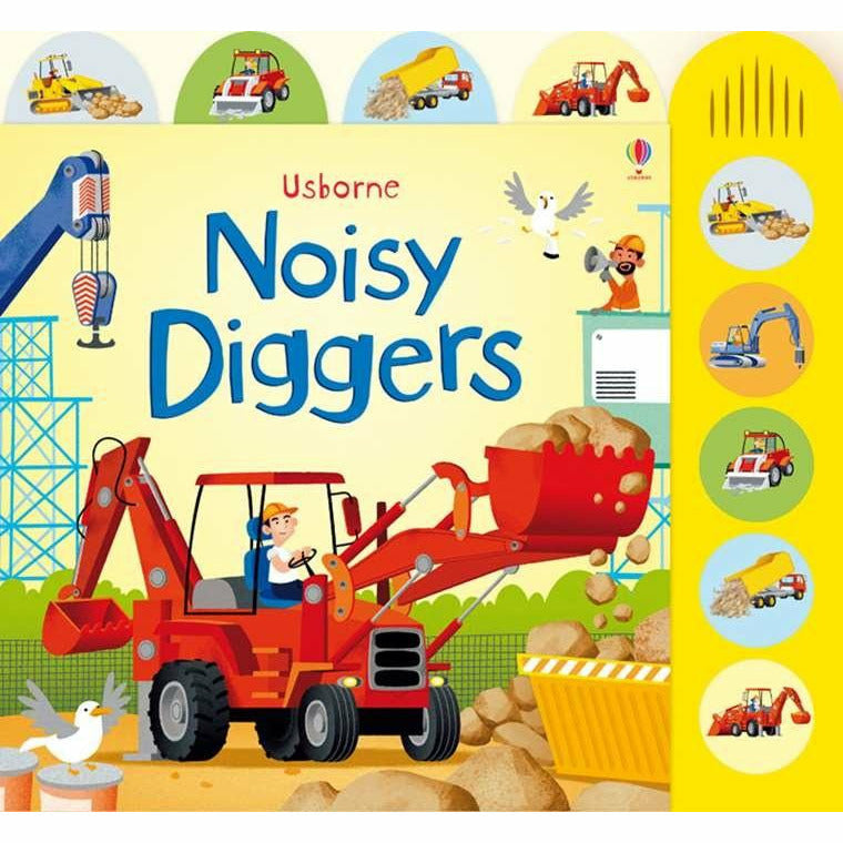 noisy diggers board book