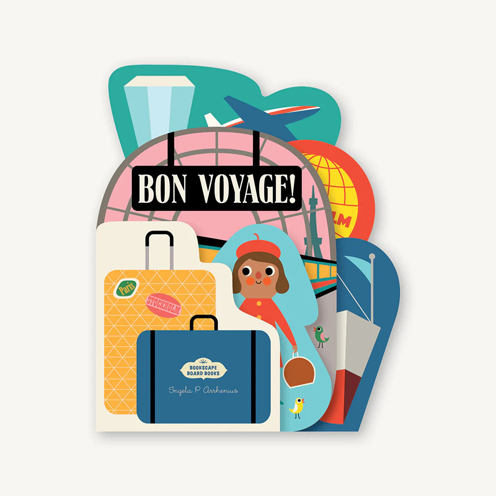 Bon Voyage Shaped Board Book