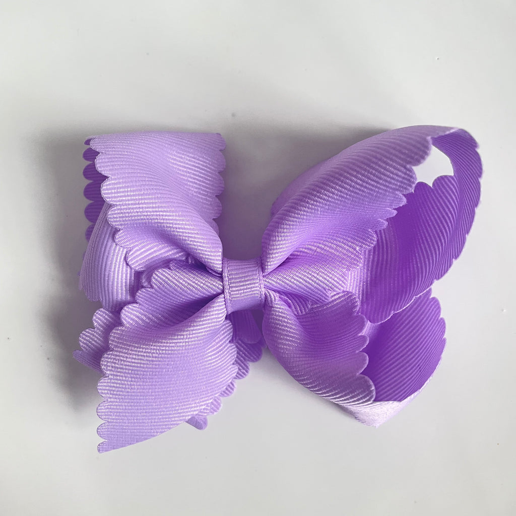 purple bow