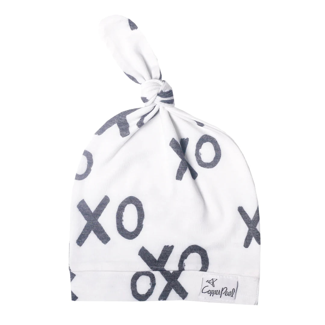 XOXO Top Knot Hat
