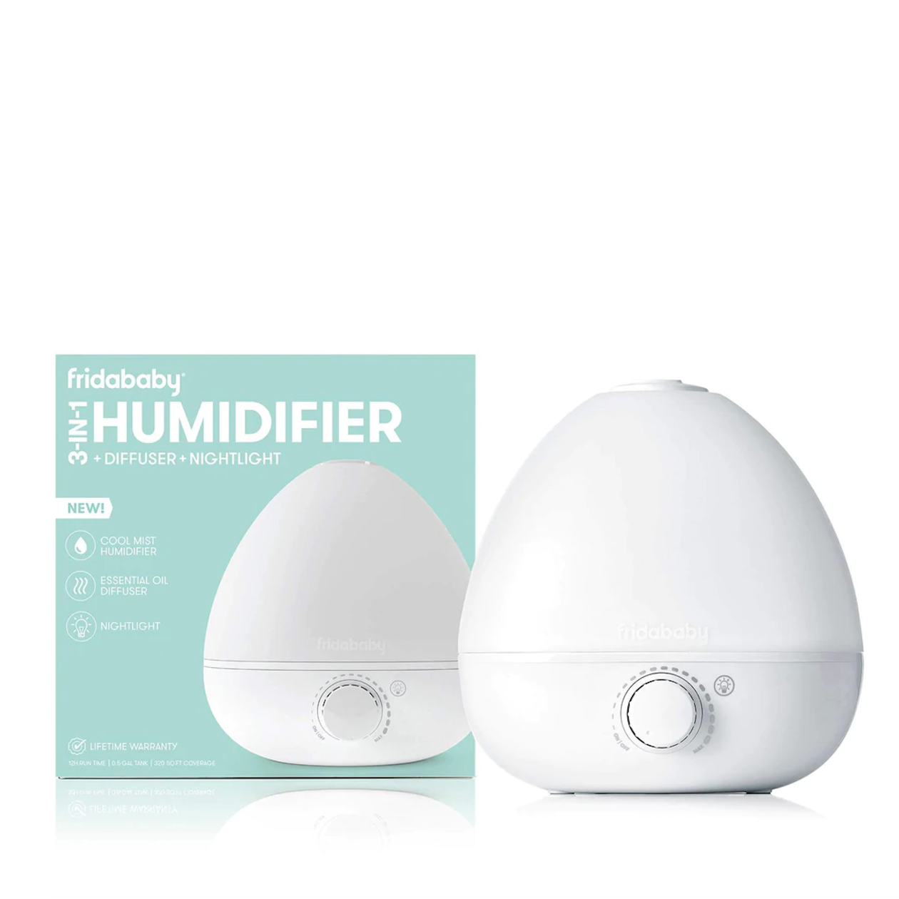 BreatheFrida 3 in 1 Humidifier Diffuser Nightlight