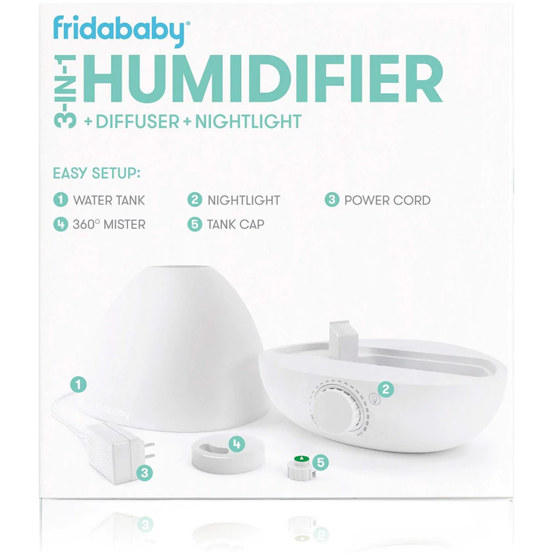 BreatheFrida 3 in 1 Humidifier Diffuser Nightlight
