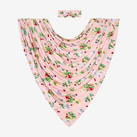 Annabelle Infant Swaddle and Headwrap