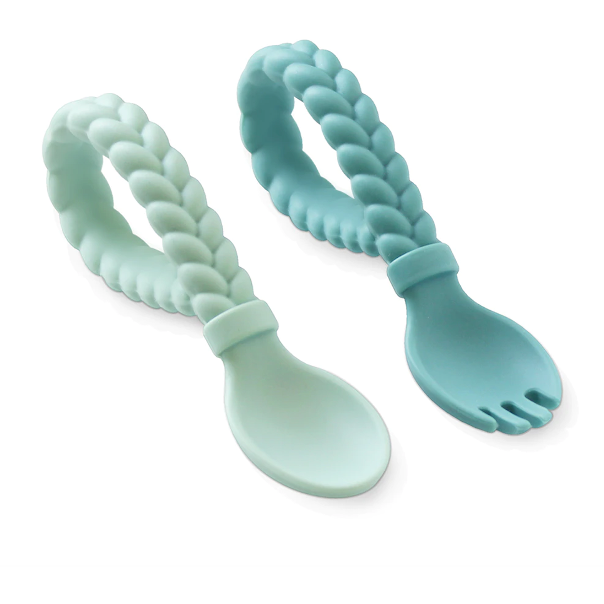 Mint Sweetie Spoon and Fork Set