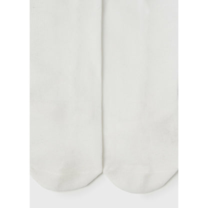 Off White Ruffled tights baby girl