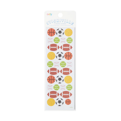 Stickiville Sports Balls Stickers