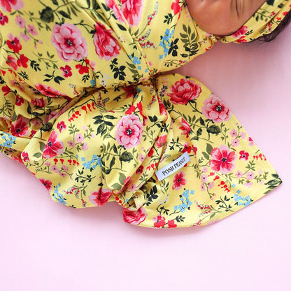 Kina Infant Swaddle and Headwrap Set