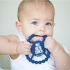 baby using teether