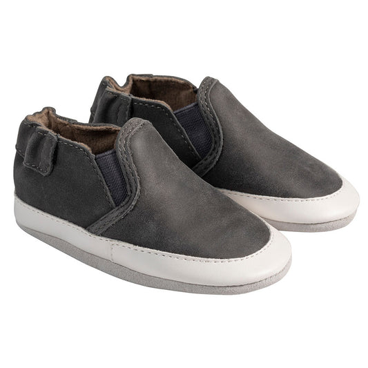 Grey Liam Baby Shoes