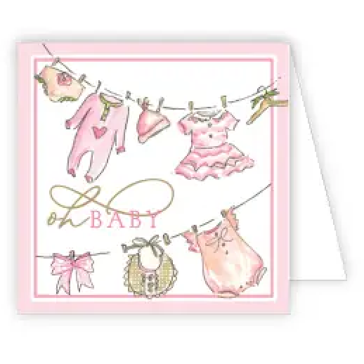 Oh Baby Pink Clothesline