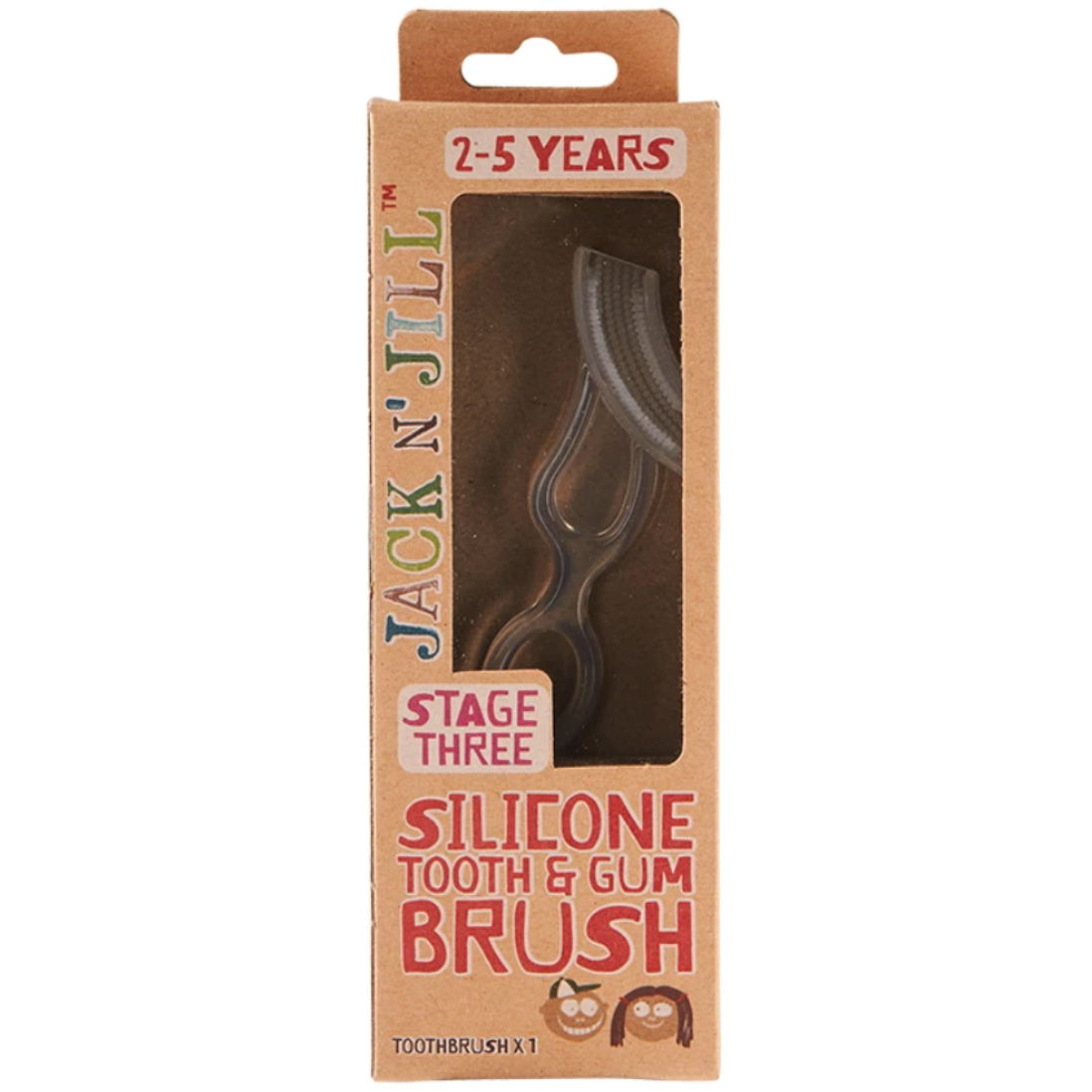 Silicone Tooth & Gum Brush  2-5yr