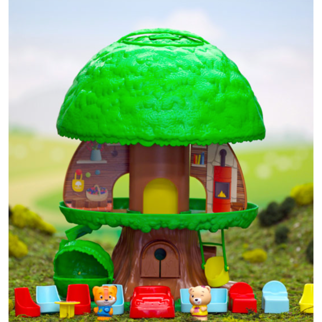 timber tots tree house