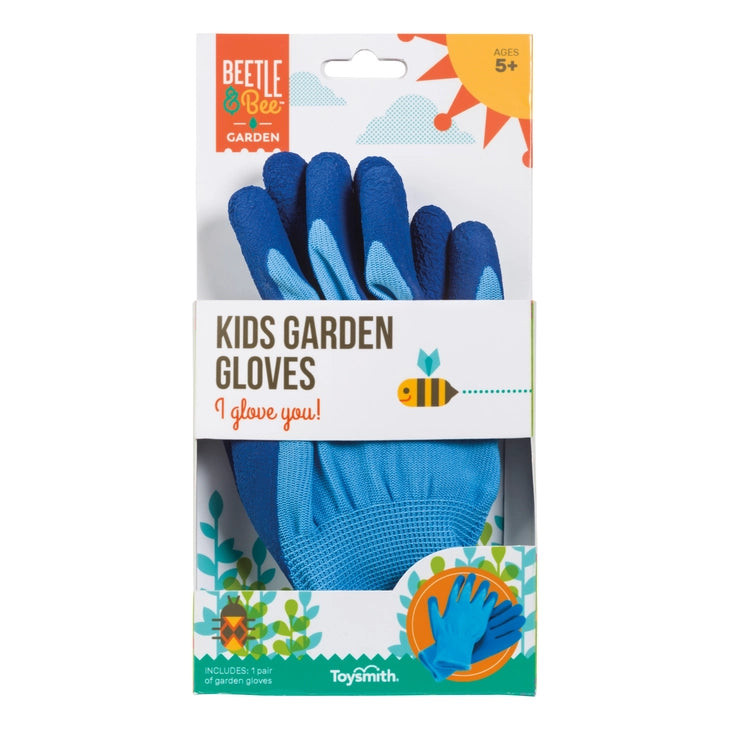 Beetle and Bee Kids Garden Gloves