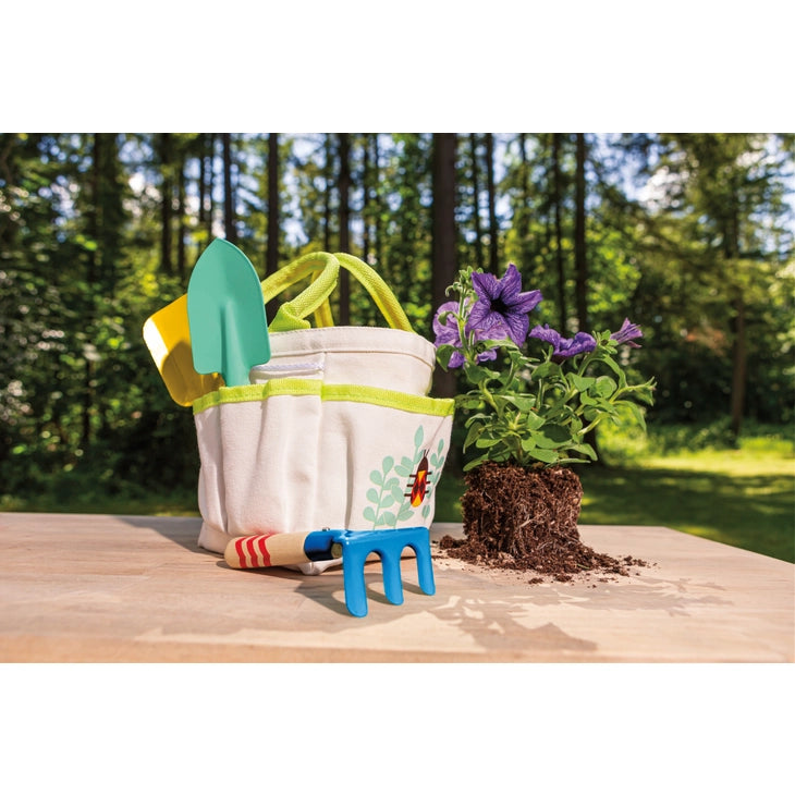 Beetle and Bee Kids Garden Tote