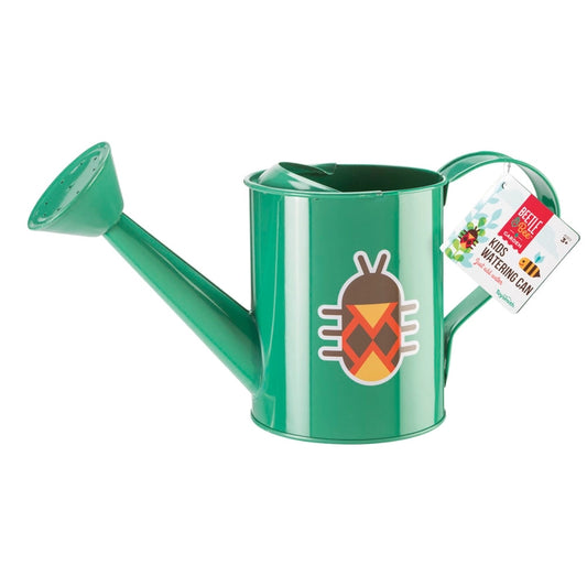 Green Beetle and Bee Kids Watering Can