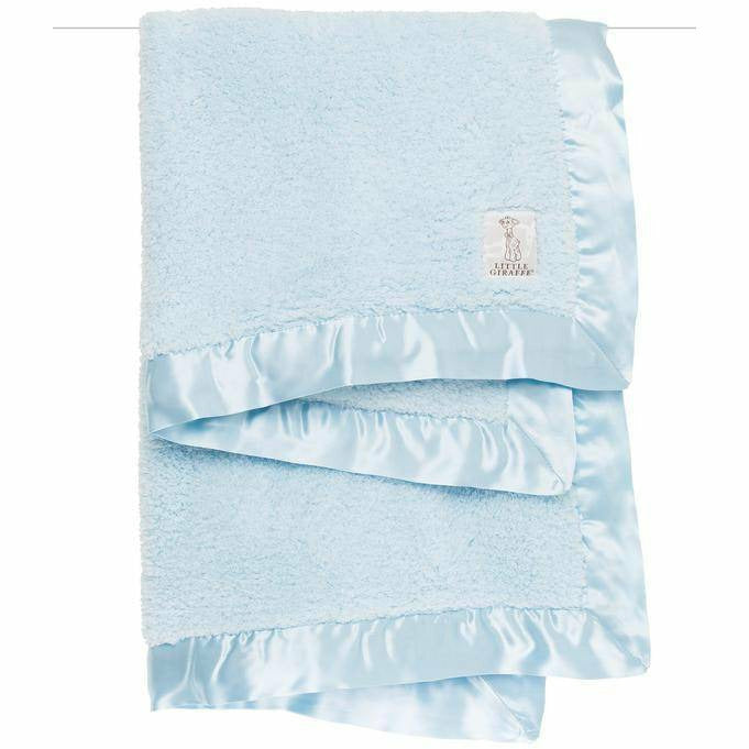 blue chenille blanket