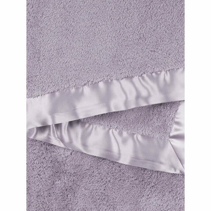 lavender fuzzy baby blanket