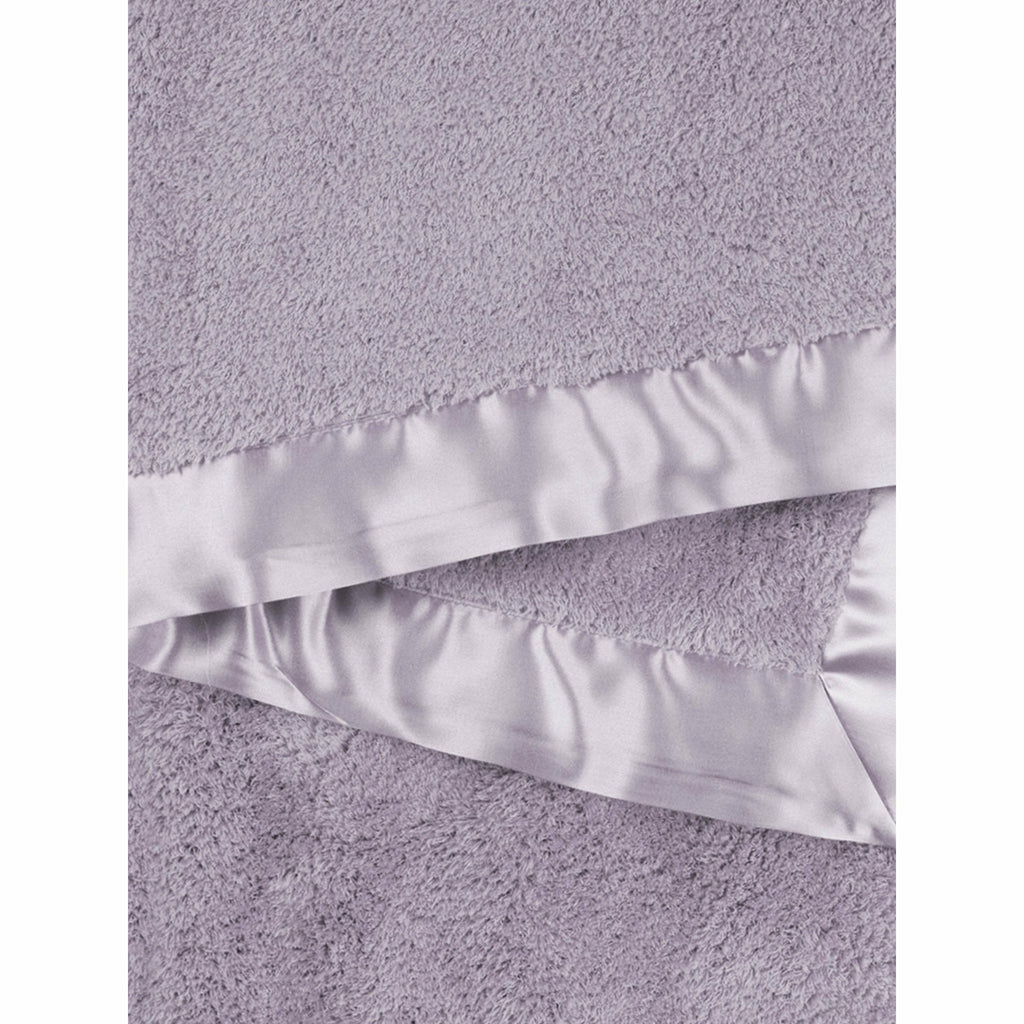 lavender fuzzy baby blanket