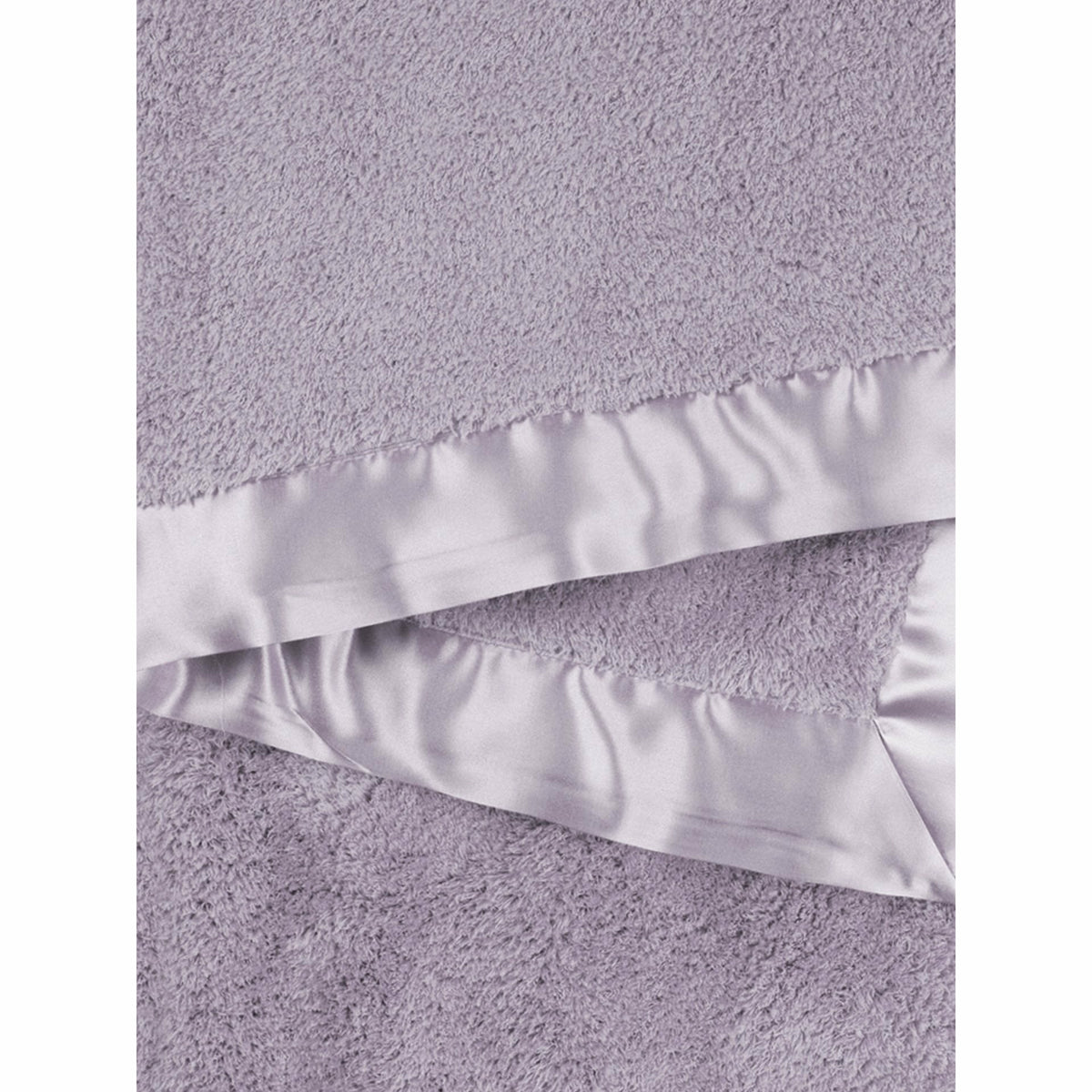 lavender fuzzy baby blanket