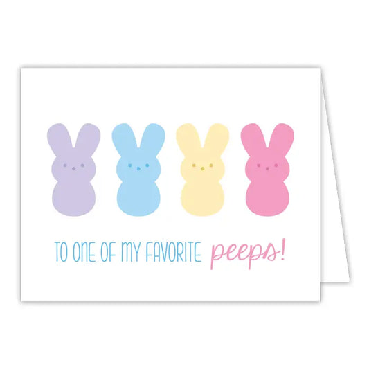 Favorite Peeps Greeting Card