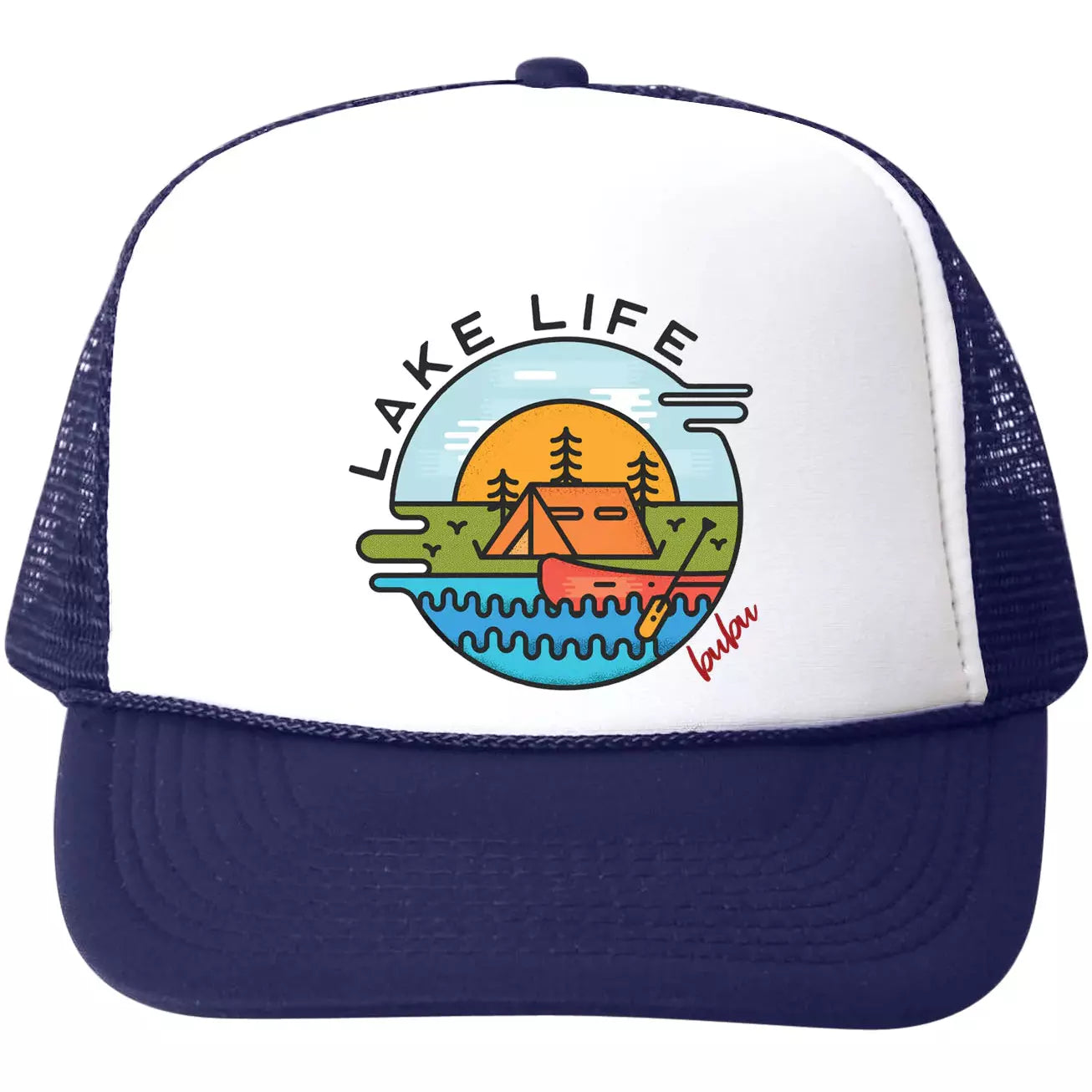 Lake Life Trucker Hat