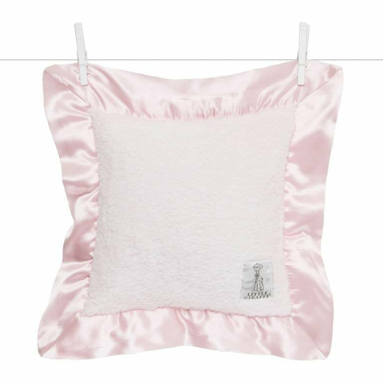 pink chenille pillow