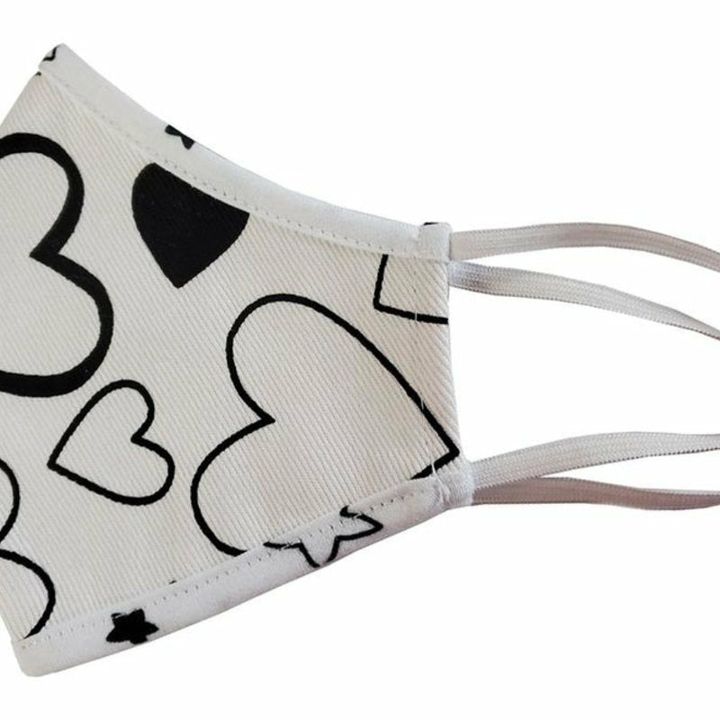 confetti love mask